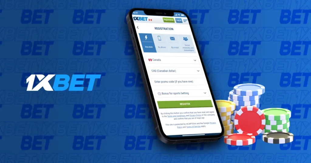 Sign up 1xBet Casino